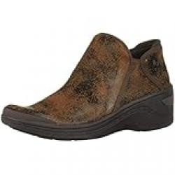 BZees Women's Domino Ankle Boot, Whiskey Fabric, 8.5
