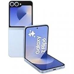 Samsung Galaxy Z Flip6, AI Phone, 12GB RAM, 256GB Storage, Blue, Android Smartphone, 50MP Camera, FlexCam, Long Battery Life (UAE Version)