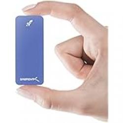 SABRENT 1TB Rocket Nano External Aluminum SSD (Blue) (SB-1TB-NANO-BLU)