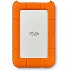 LaCie STFR1000800 1 TB Rugged Mini USB 3.1 (USB-C + USB 3.0) Portable 2.5 Inch Shock External Hard Drive for PC and Mac