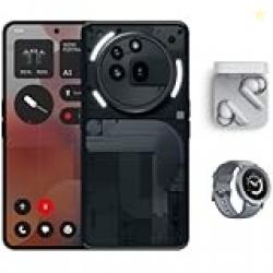 Nothing Phone A059P (3a Pro) 5G Black, (12 GB RAM, 256 GB Storage) 50 MP Camera,6.77 FHD+ flexible AMOLED display,5000 mAh