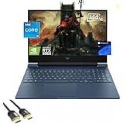 HP Victus Gaming Laptop, 15.6 FHD Display, 12th Gen 8-Core i5 12450H (Up to 4.40 GHz), GeForce RTX 3050, 16GB RAM, 1TB PCle 4.0, Backlit KB, Keypad, WiFi 6, RJ45, USB-C, PDG HDMI Cable, Win 11 Pro
